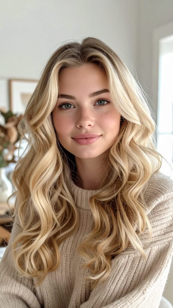 21 Gorgeous Fall Hair Color Ideas to Try This October 2025 21 Buttery Blonde Waves