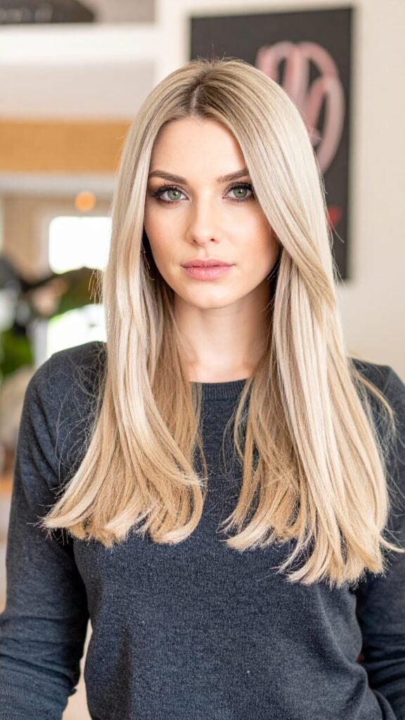 22 Fall Hair Looks You’ll Want to Copy This October 2025 11 Moonlit Vanilla Layers