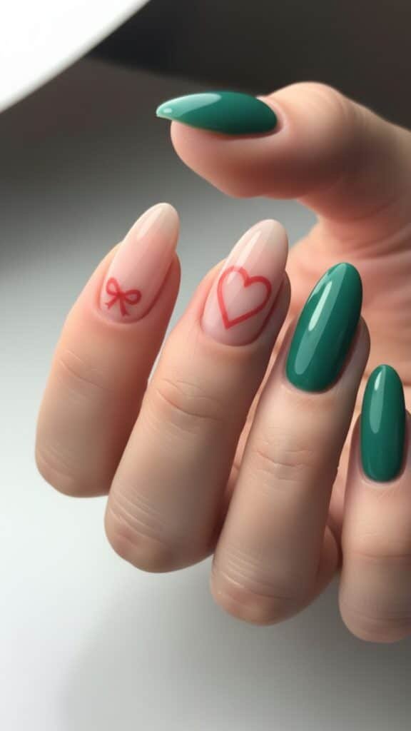 21 October Fall Nails Design 2025: Trendy, Cozy & Totally Insta-Worthy 11 Blush & Bow Delight