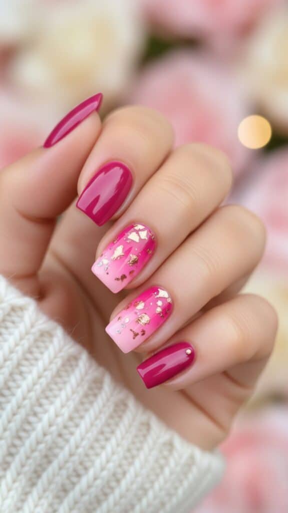 21 October Fall Nails Design 2025: Trendy, Cozy & Totally Insta-Worthy 17 Pink Blush Glam