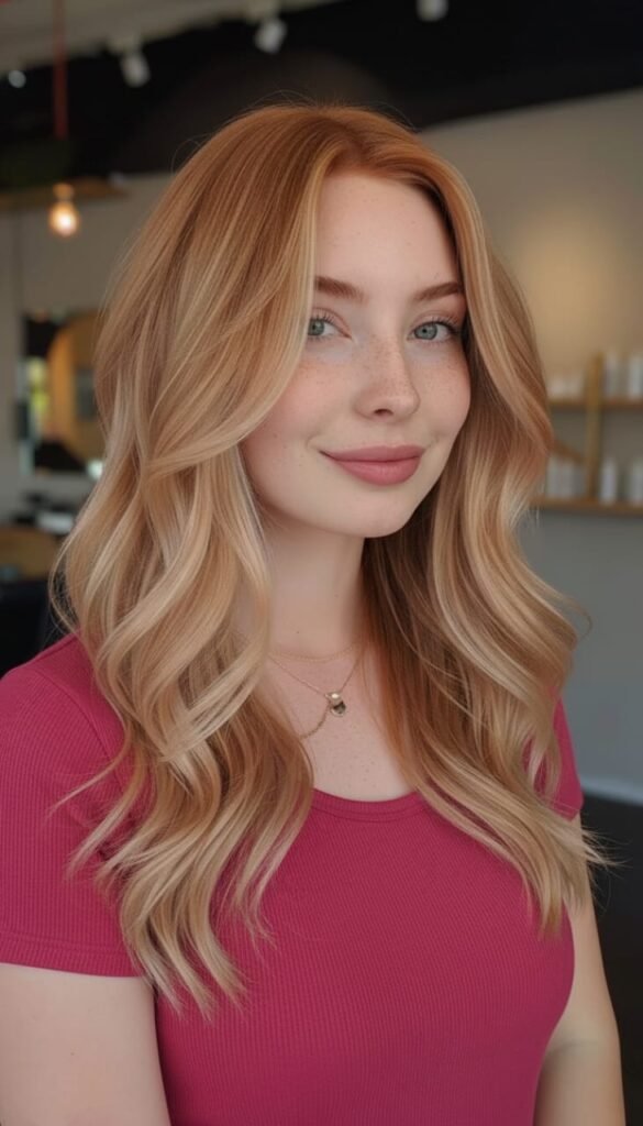 21 Gorgeous Fall Hair Color Ideas to Try This October 2025 13 Sunlit Depth Layered Sandy Blonde