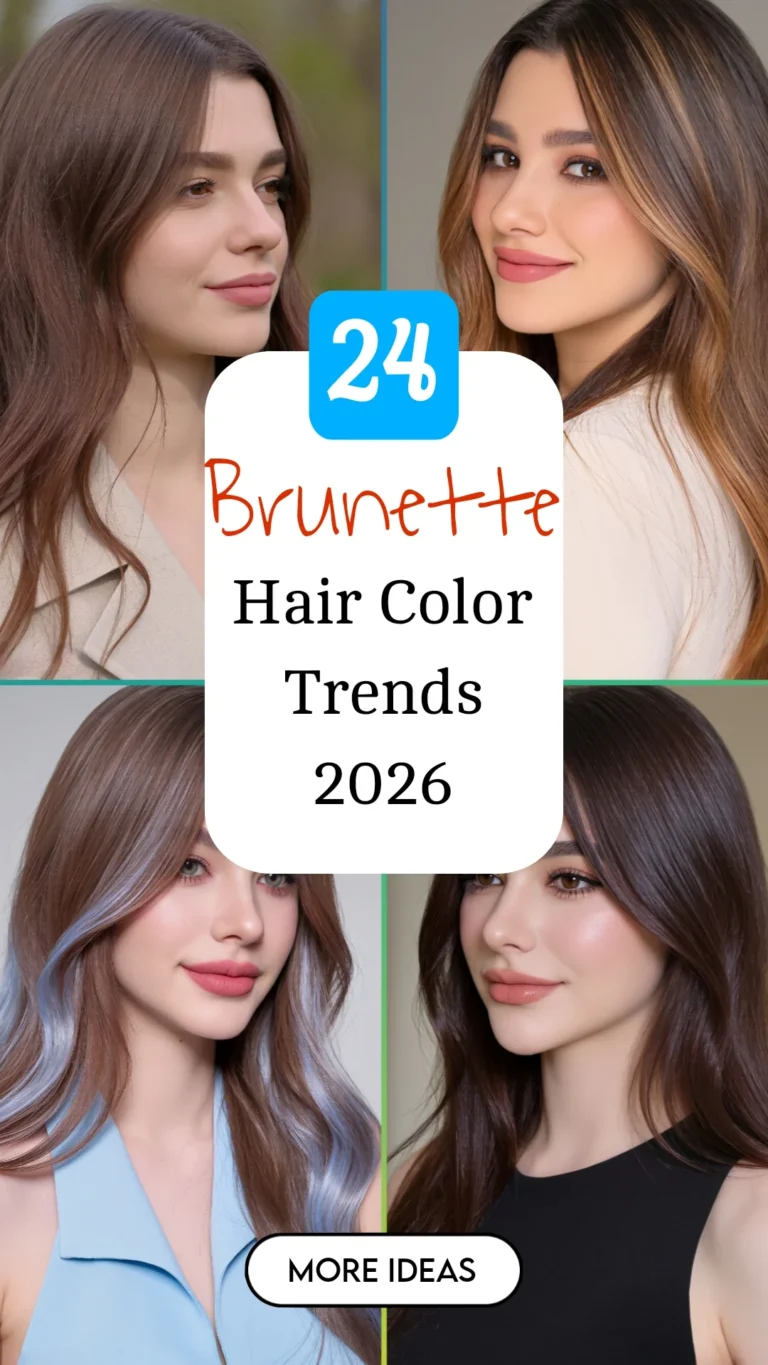 24 Brunette Hair Color Trends 2026