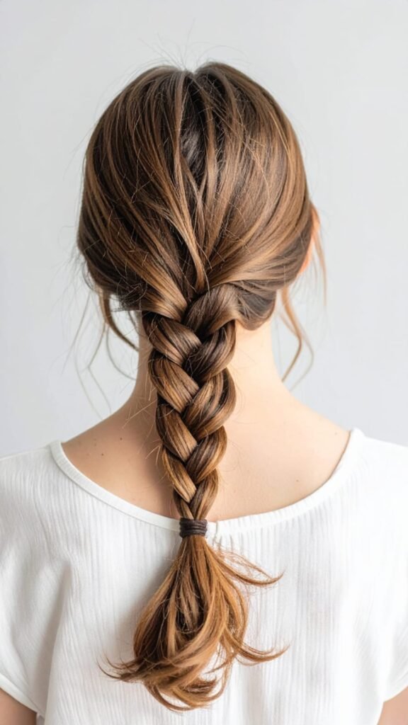 23 Easy Fall Hairstyles 2025-2026: Hairstyles That Instantly Upgrade Your Vibe 8 Effortless French Braid Breeze