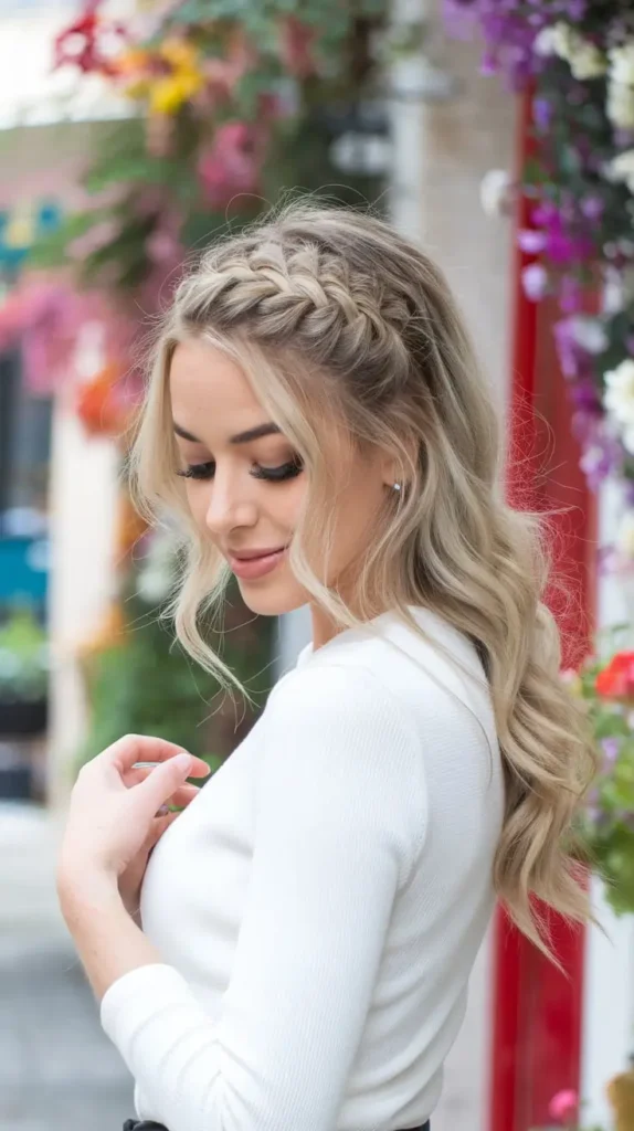 23 Easy Fall Hairstyles 2025-2026: Hairstyles That Instantly Upgrade Your Vibe 24 Swept Dutch Braid With Effortless Waves