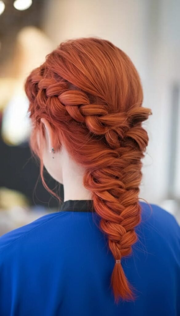 23 Easy Fall Hairstyles 2025-2026: Hairstyles That Instantly Upgrade Your Vibe 3 Voluminous Fishtail Cascade