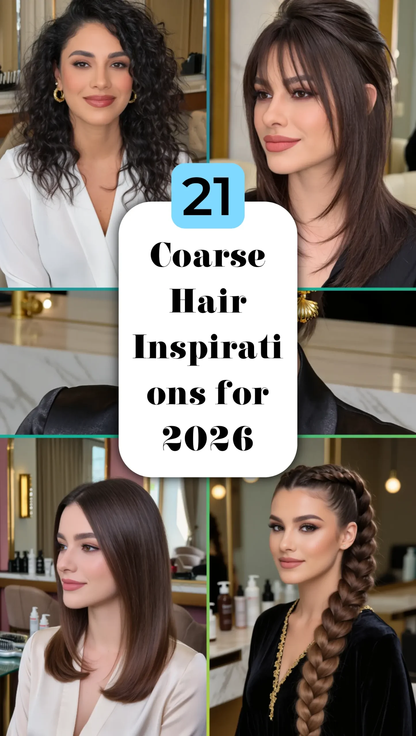 21 Coarse Hair Ideas for 2026