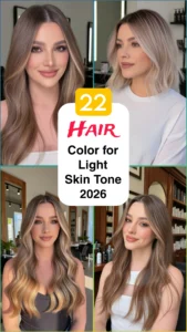 Hair Color for Light Skin
