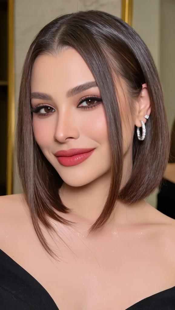 Blunt Collarbone Cut