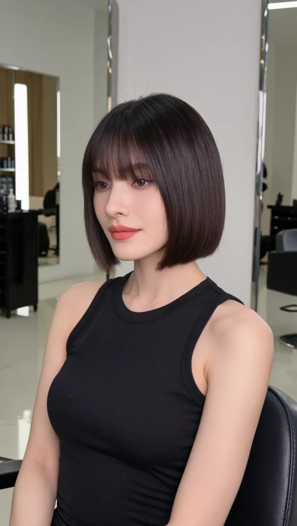 The Blunt Jaw-Length Bob