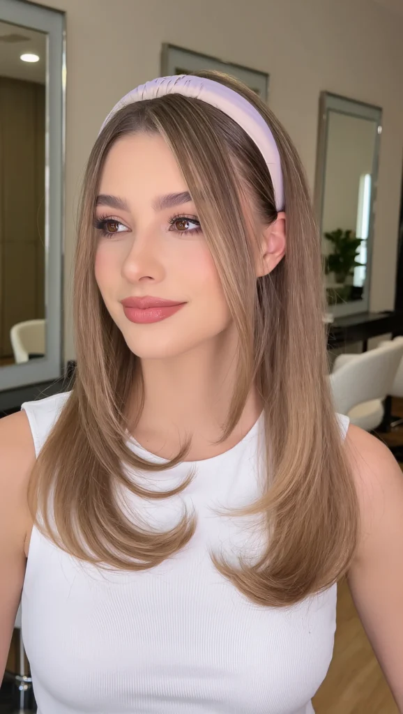 Butterfly Cut with Headband