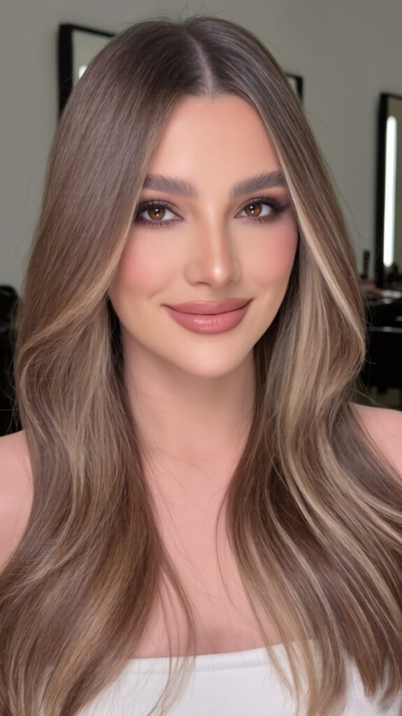 22 Best Hair Color for Light Skin Tone 2026: Shades That Instantly Brighten Your Look 2 Caramel Ribbon Contouring