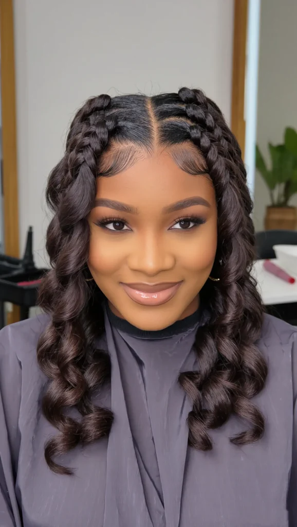 The Casual Braid-Out