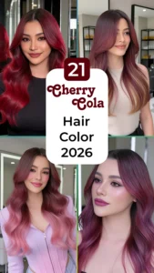 21 Cherry Cola Hair Color 2026