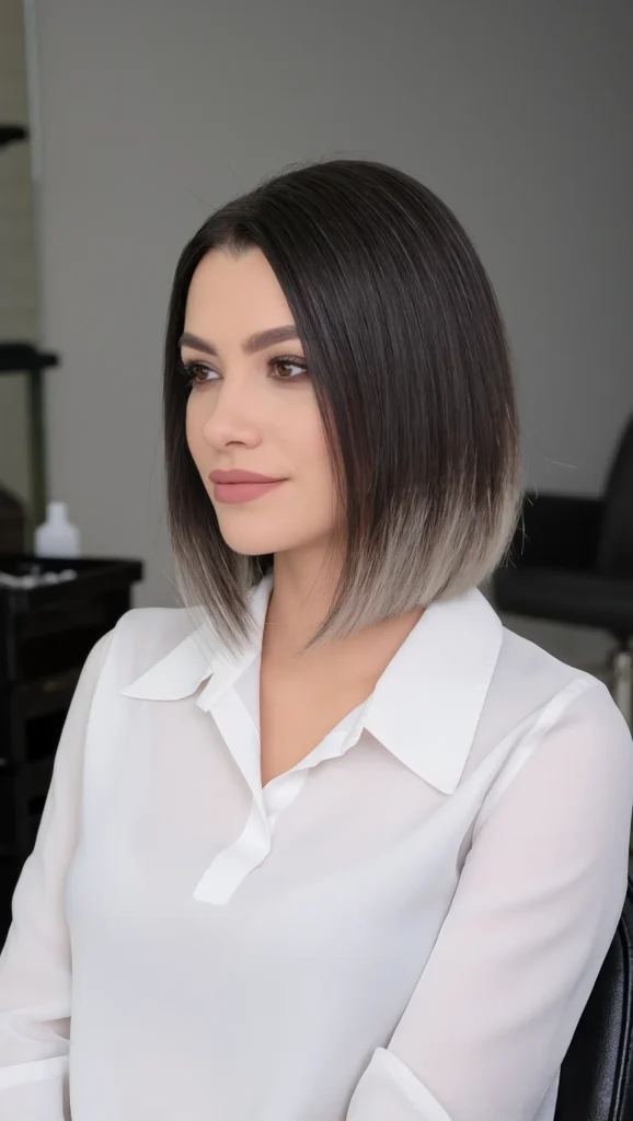 Chin-Length Straight Cut