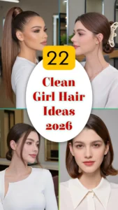 Clean Girl Hair Ideas 2026
