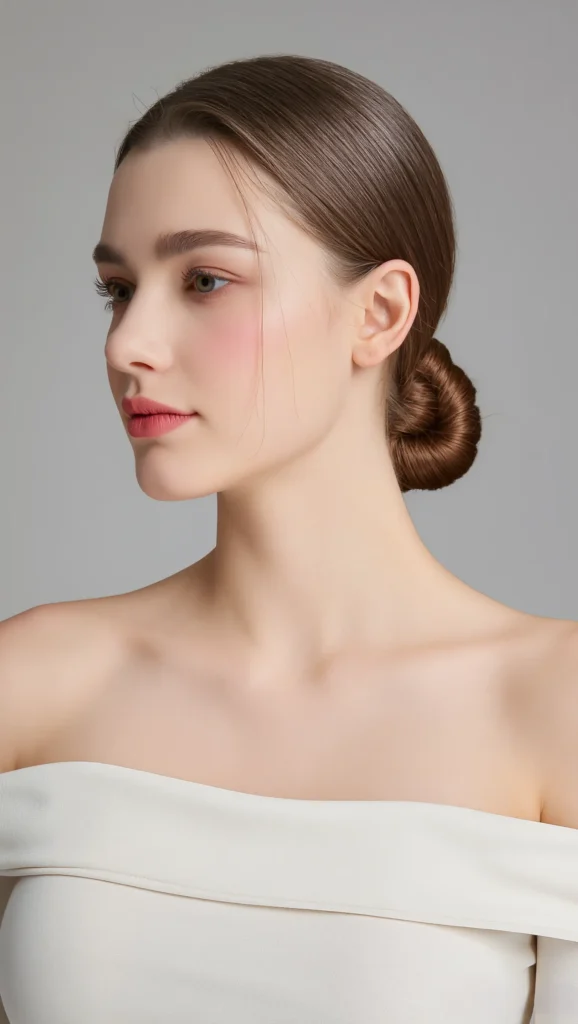 The Clean Low Chignon