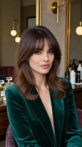 Coarse Hair Curtain Bangs