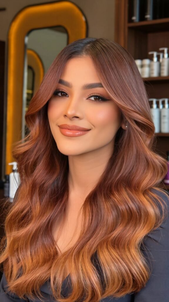 23 Warm Skin Tone Hair Colors 2026: Expert-Approved Shades to Try This Year 22 Copper Peach Dream