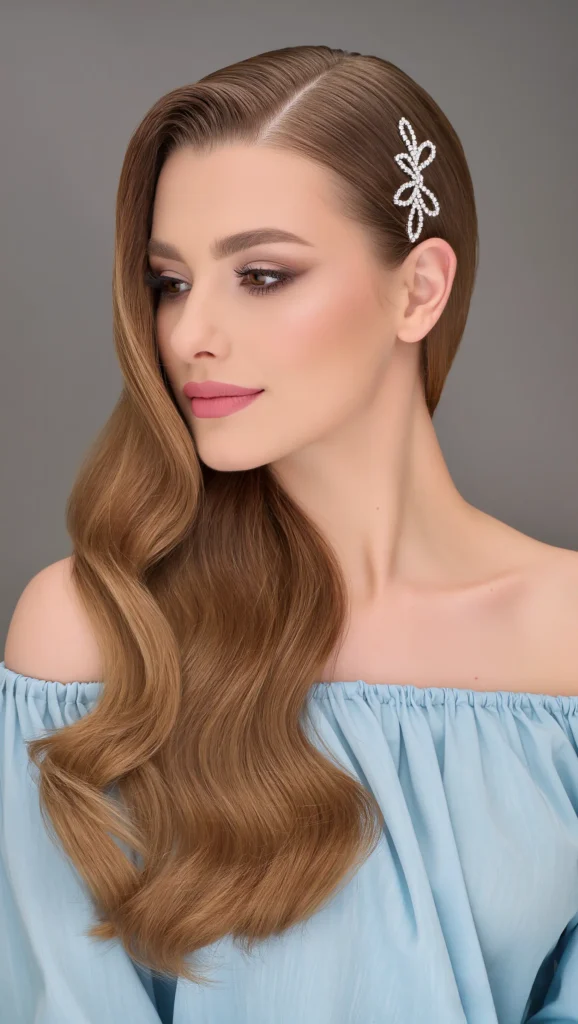 Deep Side Part & Pin