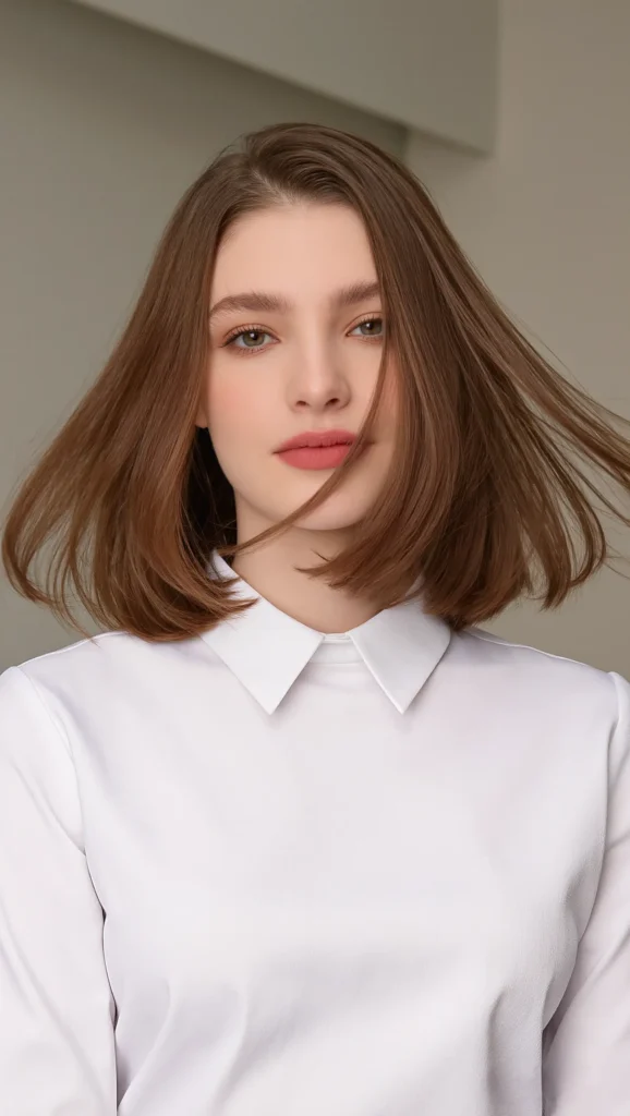 21 Flattering Haircuts for Thin Hair Inspiration 2026 That Add Instant Volume 10 Face-Framing Flip Lob