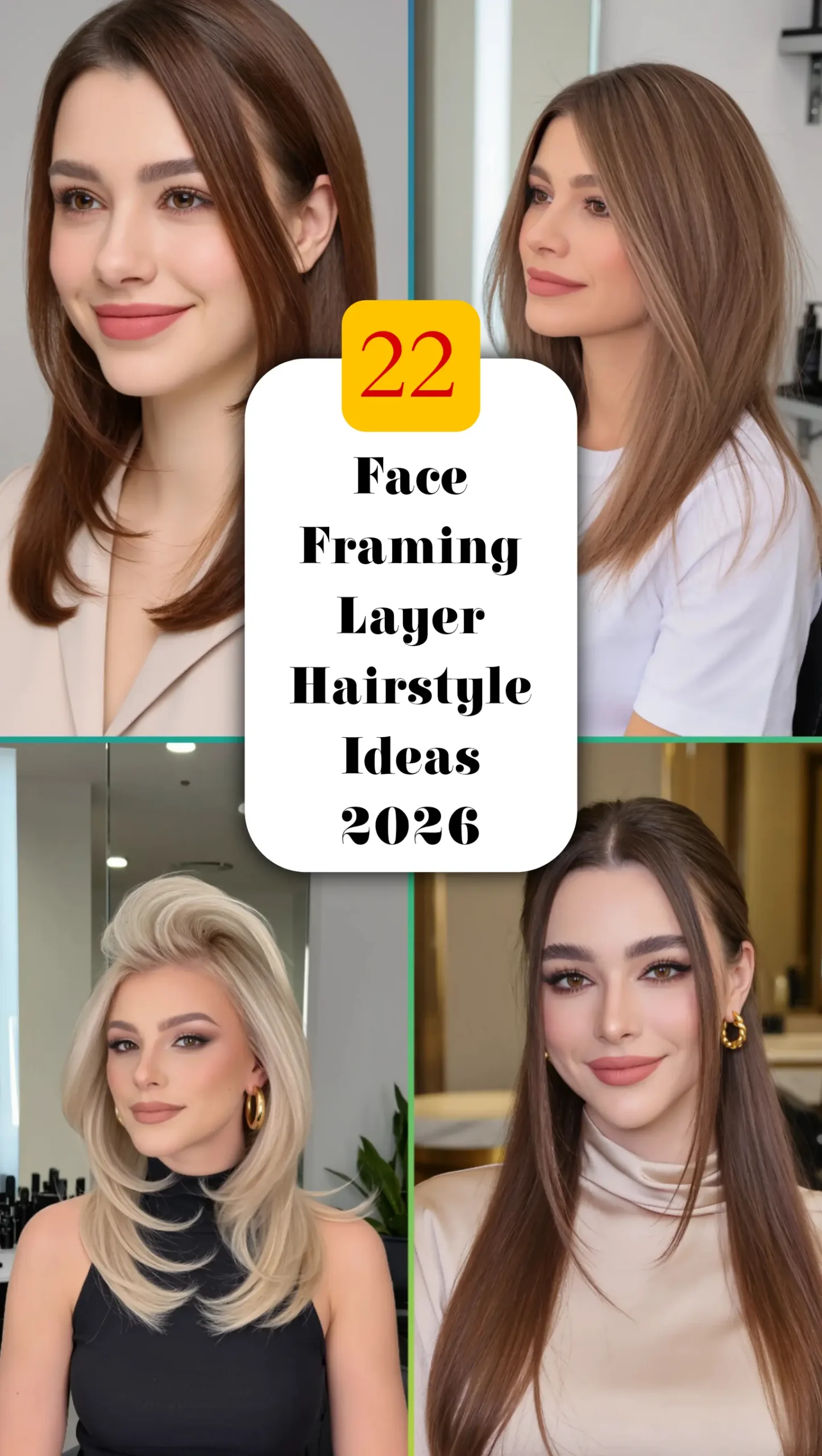 22 Face-Framing Layer Hairstyle Ideas 2026