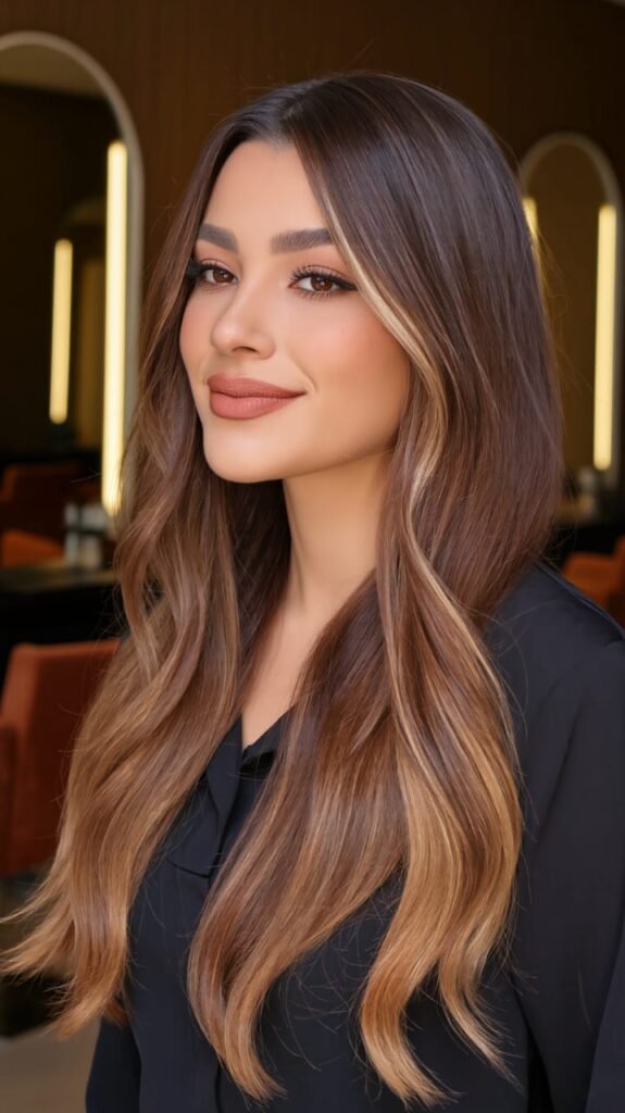 23 Warm Skin Tone Hair Colors 2026: Expert-Approved Shades to Try This Year 11 Golden Hour Money Piece