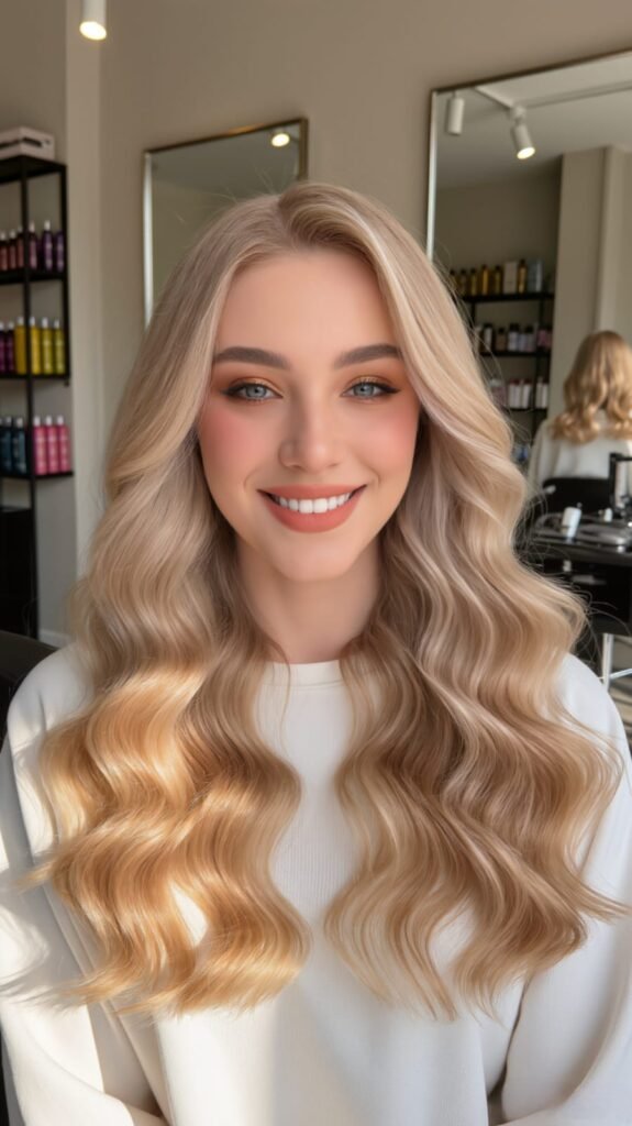 22 Best Hair Color for Light Skin Tone 2026: Shades That Instantly Brighten Your Look 20 Golden Ratio Face-Frame Blonde