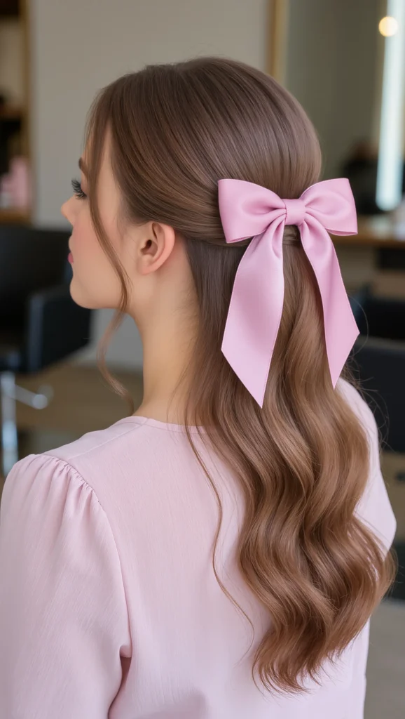 The Half-Up Bow