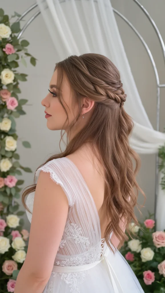 Half-Up Twisted Style