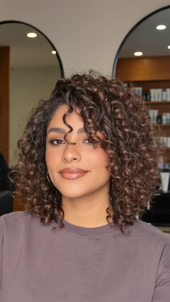 21 Wolf Haircut Trends 2026: The Edgy, Textured Styles Everyone Wants 3 Rich Chocolate Curls with Dimension