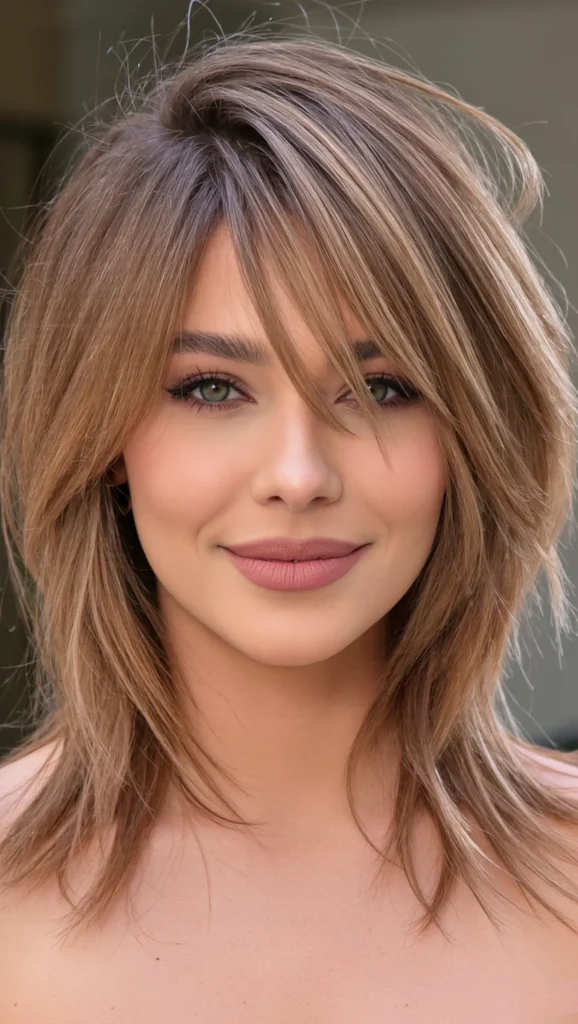 21 Shoulder-Length Haircuts Inspiration 2026 That Look Chic on Everyone 6 Internal Volume Cut