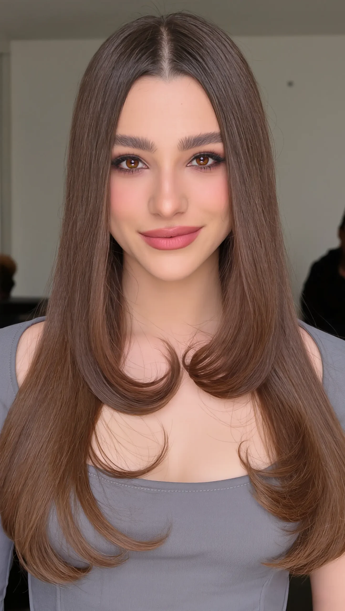 Glam & Clover 15 Long Layers with Heavy Face Frame