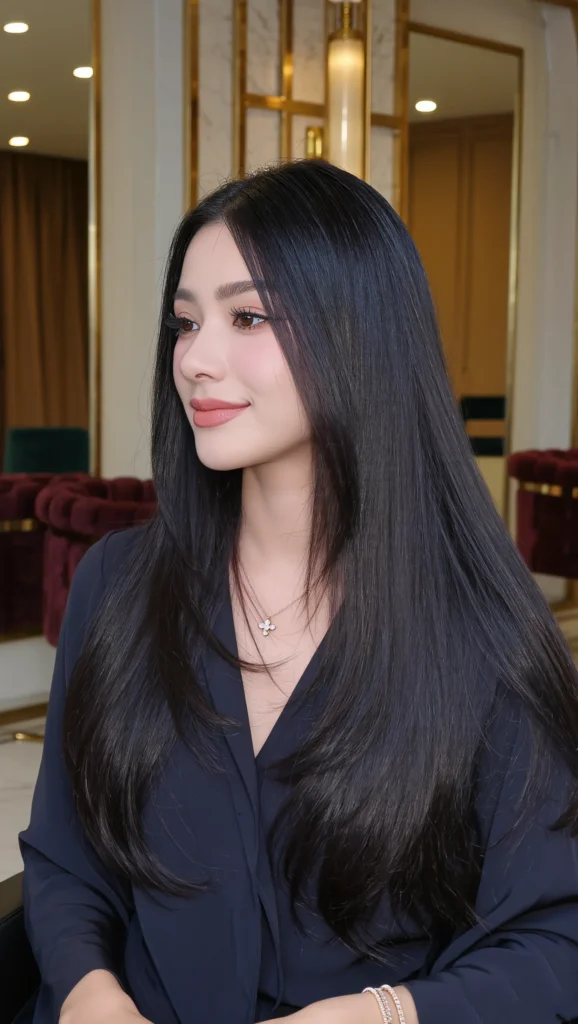 Long and Sleek One-Length Layer