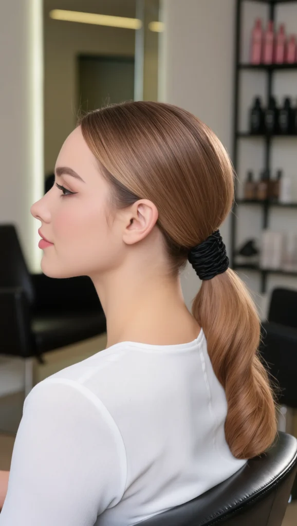 The Looped Ponytail