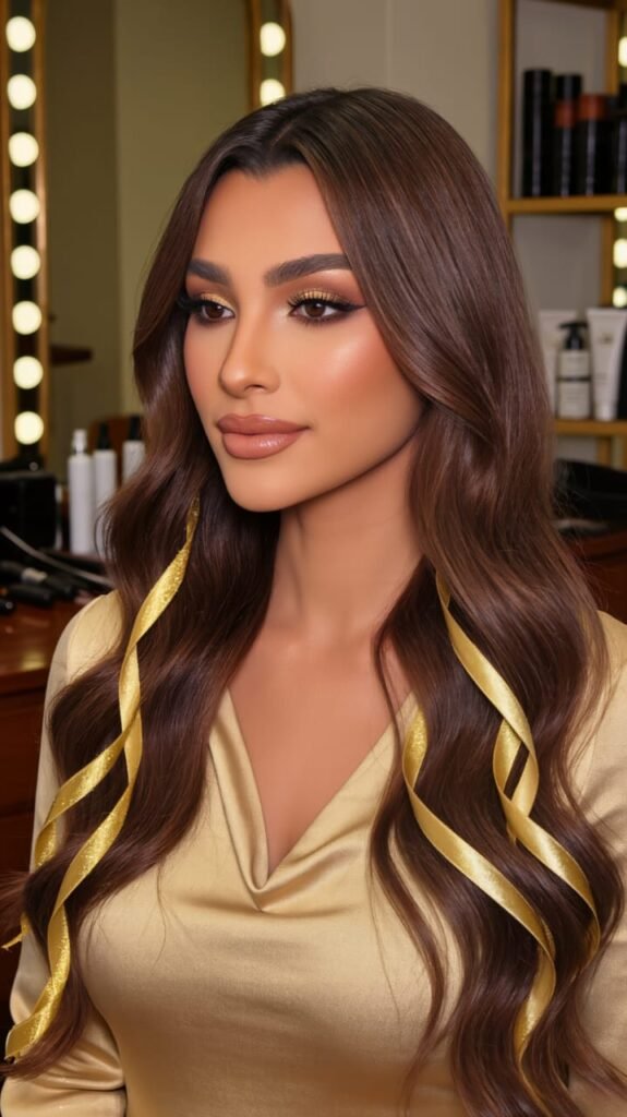 23 Warm Skin Tone Hair Colors 2026: Expert-Approved Shades to Try This Year 16 Luxurious Chestnut Glaze