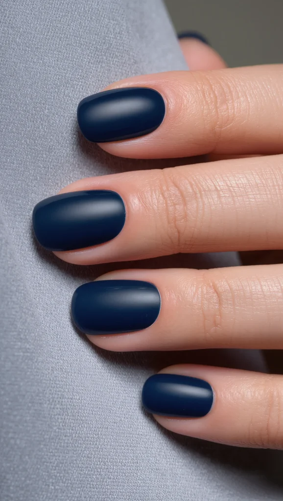 Matte Navy Minimal