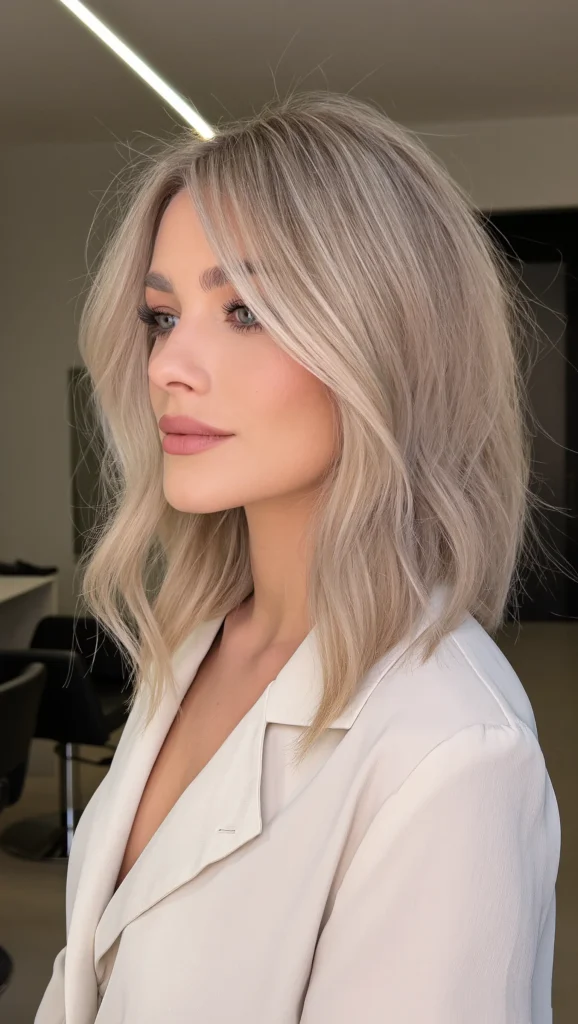 21 Shoulder-Length Haircuts Inspiration 2026 That Look Chic on Everyone 22 Mid-Length Natural Wave Cut