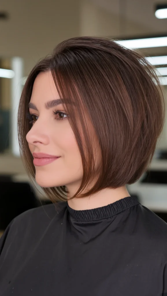 Razor-Cut Bob with Volume