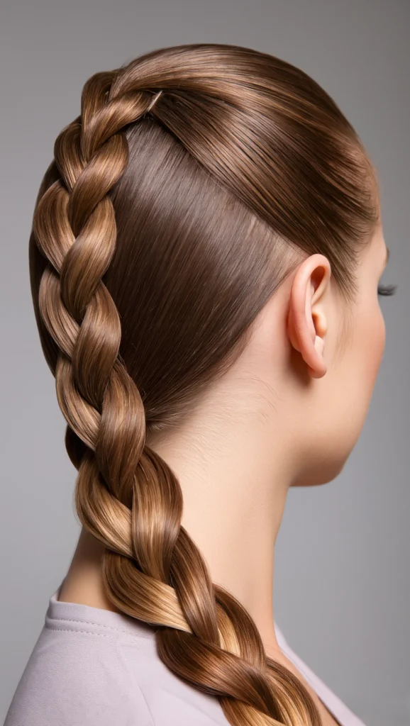 Rope Braid Ponytail