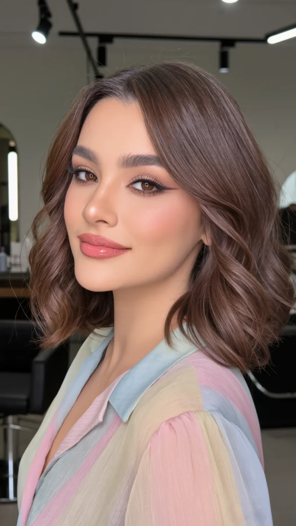 Shoulder-Length Barrel Curls