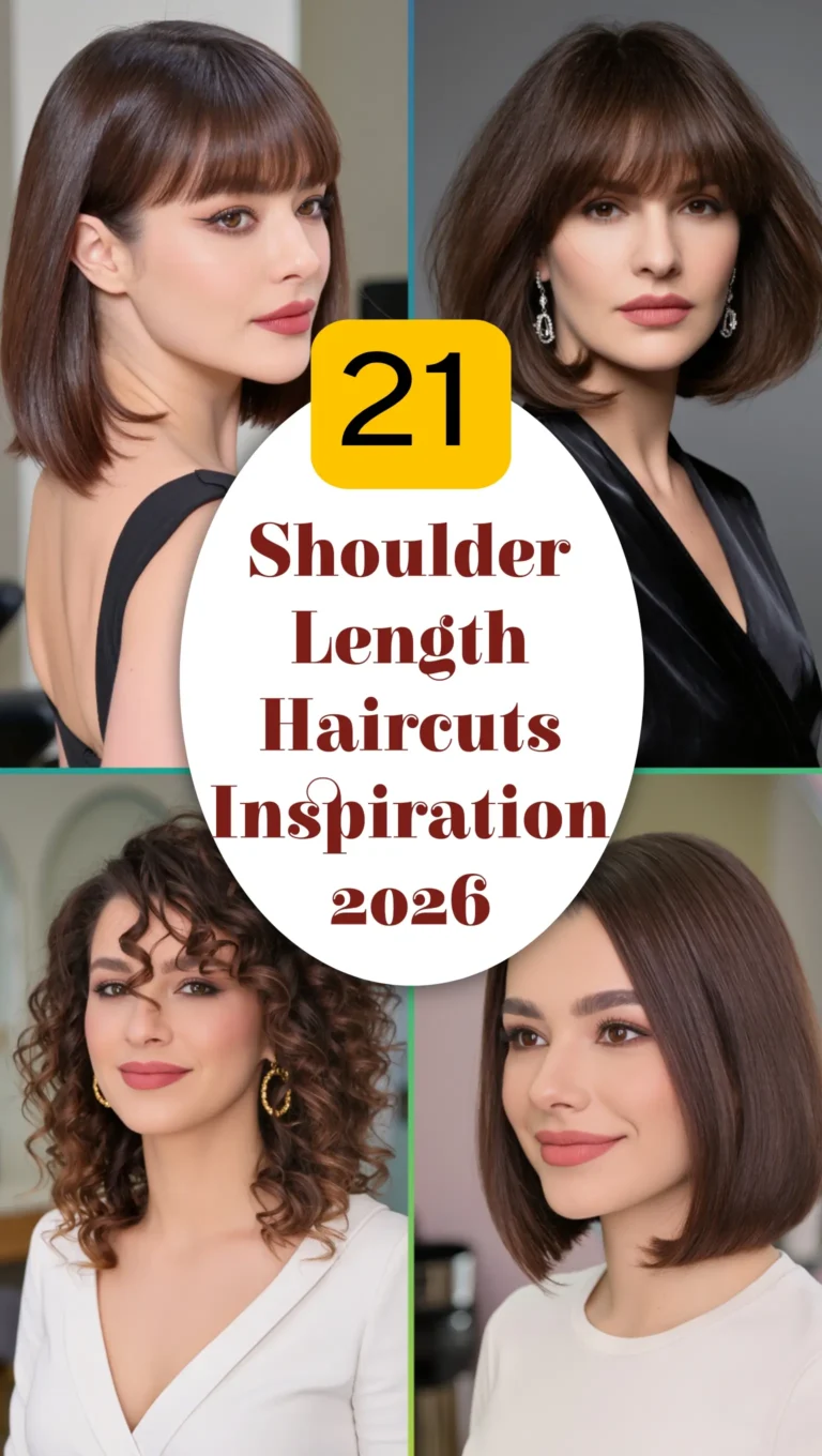 21 Shoulder-Length Haircuts Inspiration 2026