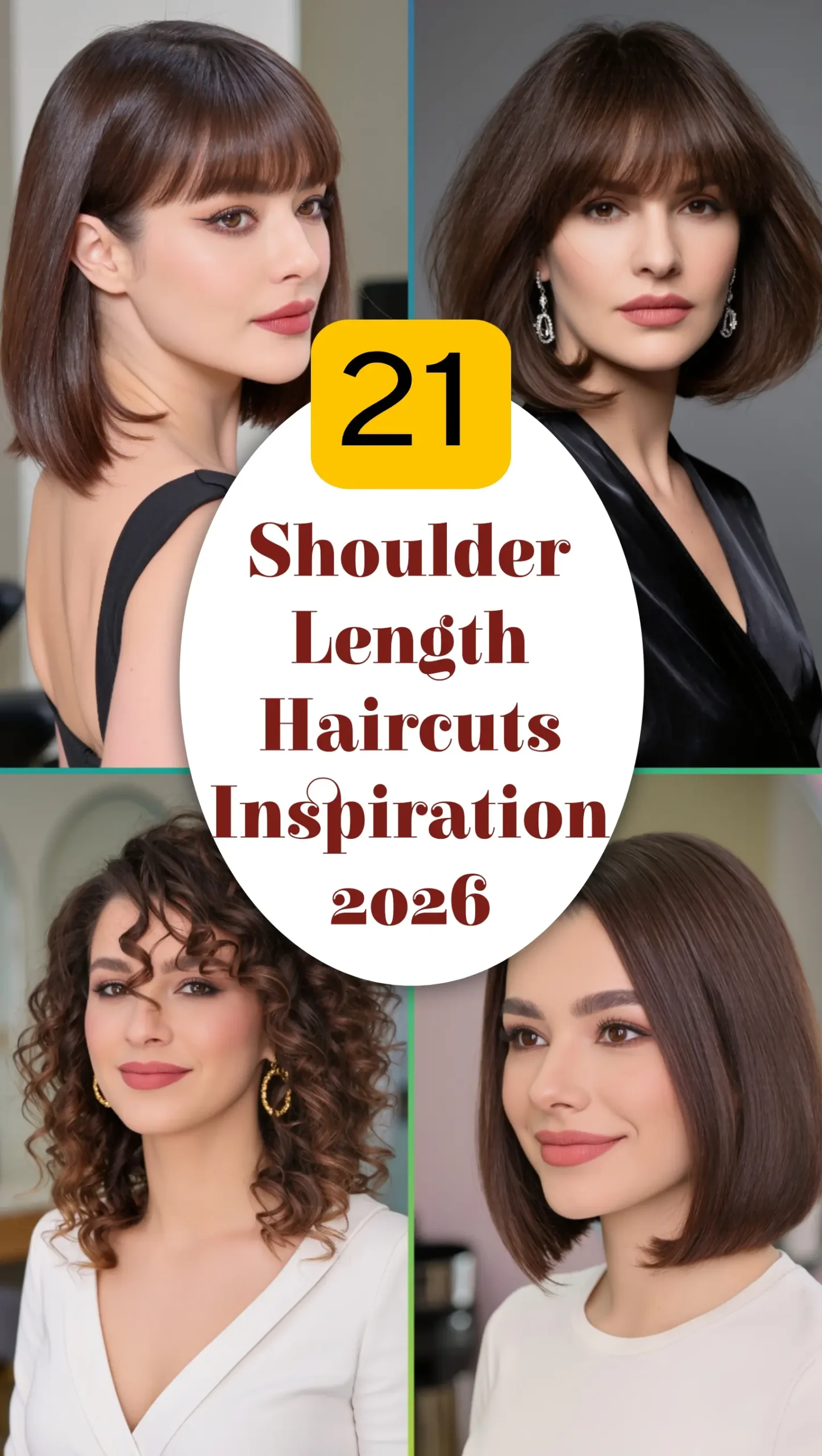 21 Shoulder-Length Haircuts Inspiration 2026 That Look Chic on Everyone 1 21 Shoulder-Length Haircuts Inspiration 2026
