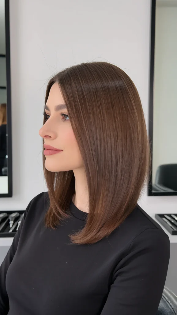 22 Clean Girl Hair Ideas 2026 for Women Who Love Effortless Chic 20 The Sleek Faux Bob