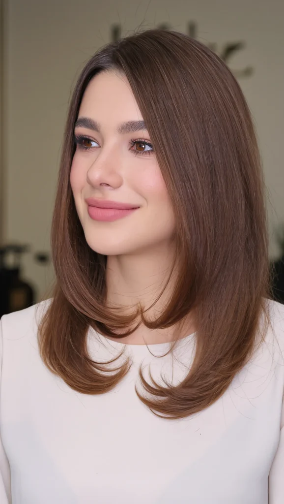 21 Shoulder-Length Haircuts Inspiration 2026 That Look Chic on Everyone 10 Soft U-Shape Cut