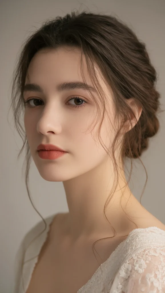 The Softly-Coiled Low Updo