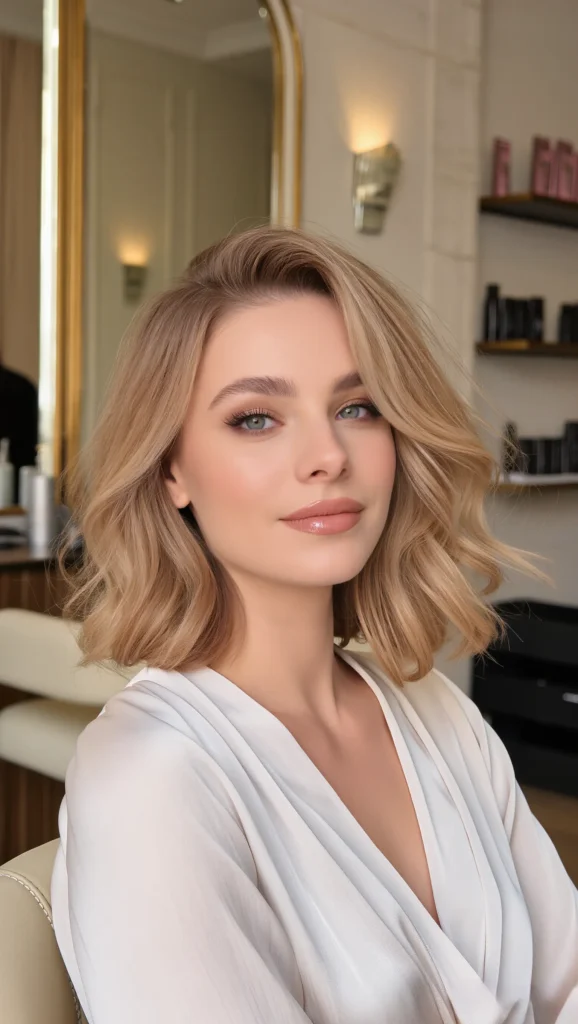 Textured Wavy Bob