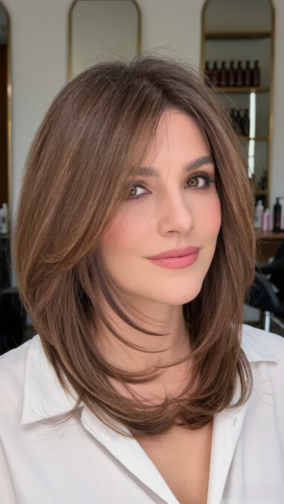 21 Anti-Aging Haircuts for 2026 That Instantly Make You Look Younger 18 Textured Shag Lob