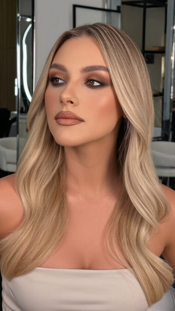 23 Warm Skin Tone Hair Colors 2026: Expert-Approved Shades to Try This Year 3 Warm Buttercream Blonde