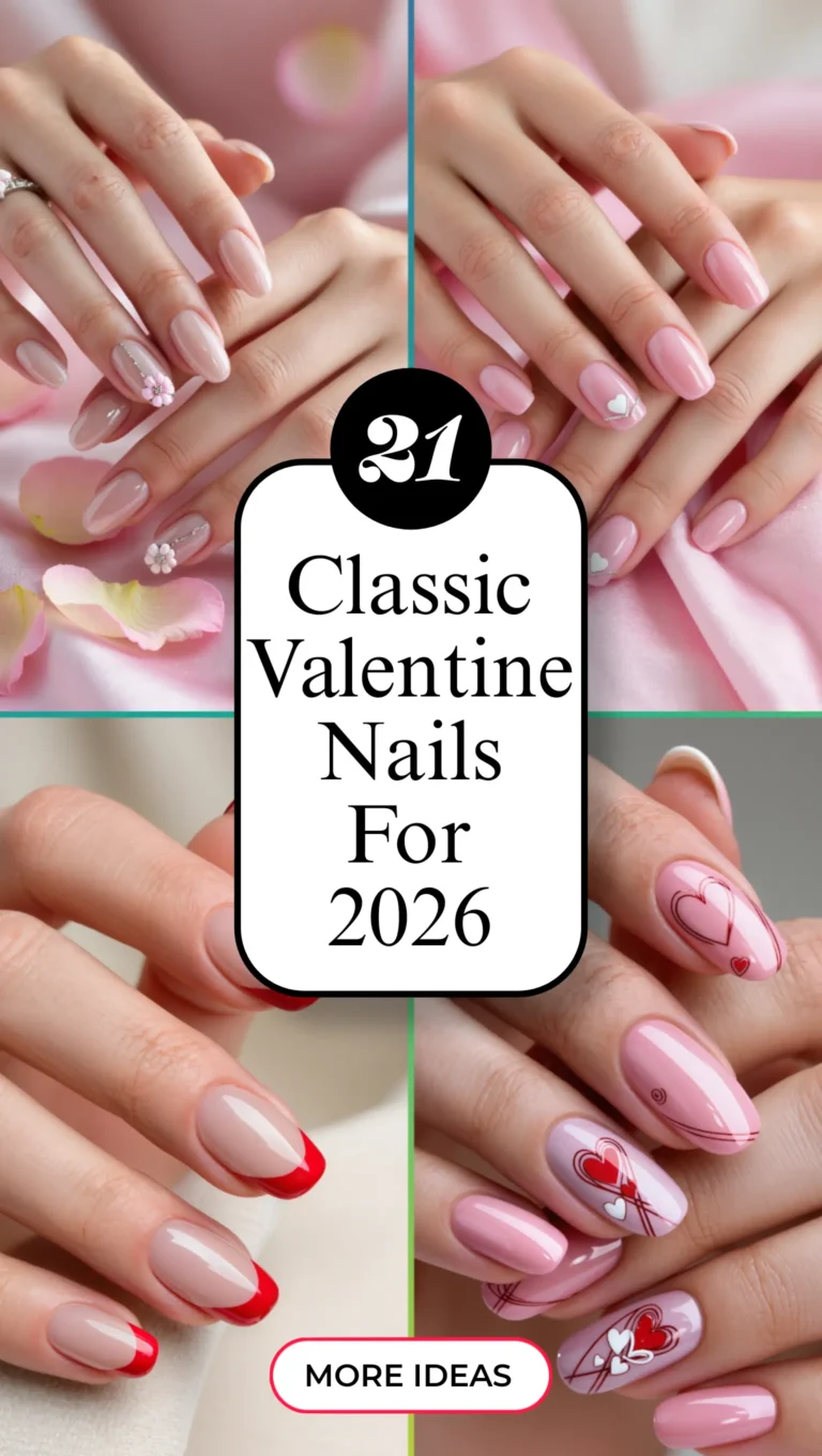 21 Classic Valentine’s Nails