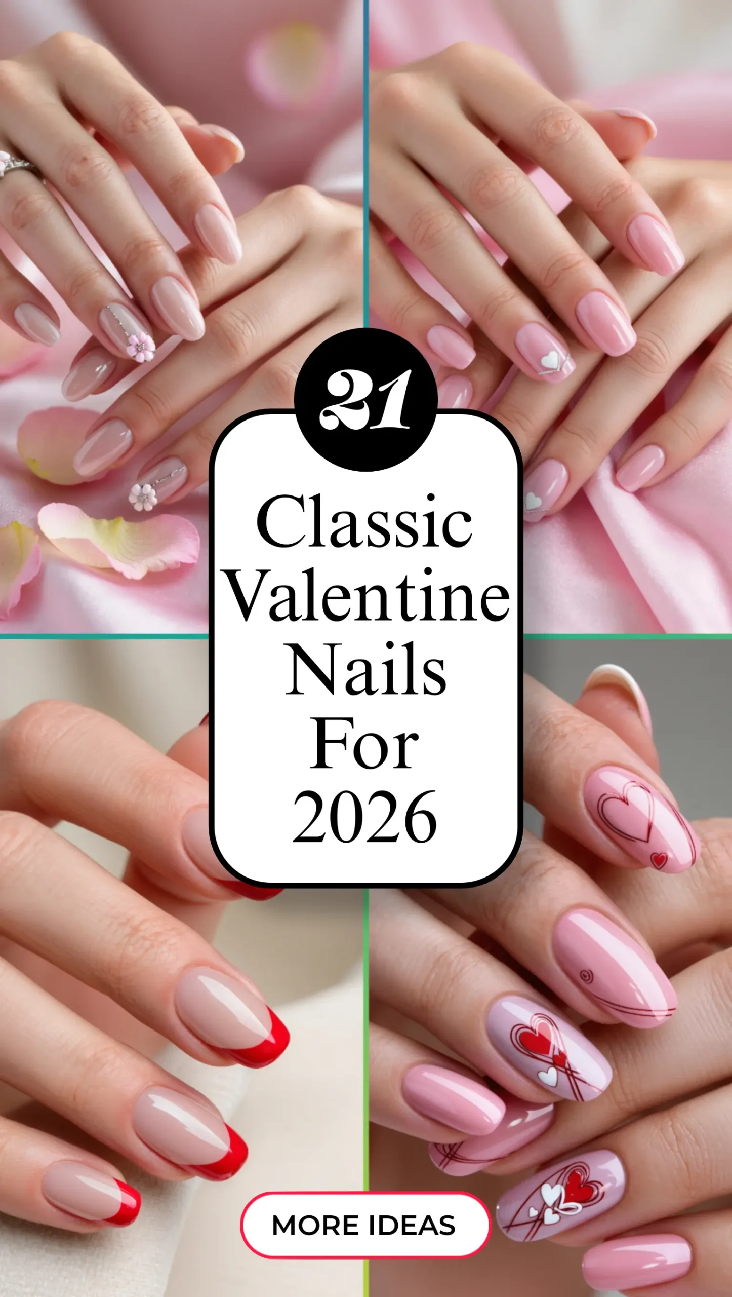 21 Classic Valentine’s Nails